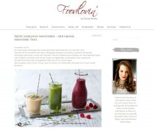 Kochrezepte-Website erstellen