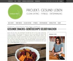 Kochrezepte-Website erstellen