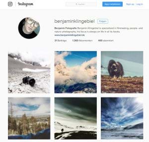 Fotografen-Website erstellen