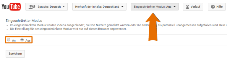 Eingeschränkter Modus Lässt Sich Nicht Deaktivieren
