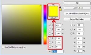 rgb-farbregler