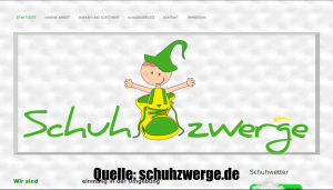 schuhhandel website erstellen